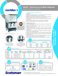 Scotsman HID525 Spec Sheet Scotsman HID525 Spec Sheet