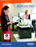 Brother HL-L6200DW Business Monochrome Wireless Laser Printer