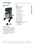 Hobart HMM10-1STD Mixer Spec Sheet