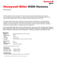 Honeywell Miller H500 technical-data-sheet Honeywell Miller H500 technical-data-sheet