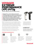 Honeywell Voyager XP 1472G Specsheet