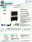 Hoshizaki KM-161BAJ Specsheet