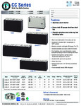 Hoshizaki CC Series Specsheet