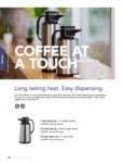 Service Ideas Coffee-at-a-Touch Specsheet