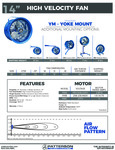 HV14 Spec Sheet