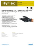 Hyflex 11-591 Spec Sheet Hyflex 11-591 Spec Sheet