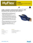 Hyflex 11-816 Spec Sheet Hyflex 11-816 Spec Sheet