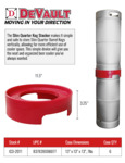 DeVault 309ICD2011 Keg Stacker Spec Sheet DeVault 309ICD2011 Keg Stacker Spec Sheet