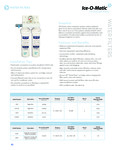 Ice-O-Matic Water Filter Specsheet