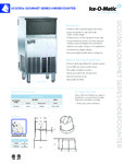 Iceomatic UCG130A Spec Sheet