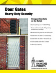 Illinois Engineered Products_Door Gate_ Specsheet
