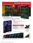 Illuminated Edge-Lit Boards Spec Sheet