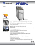 Imperial Range IFS-75-OP Open Pot Fryers Imperial Range IFS-75-OP Open Pot Fryers