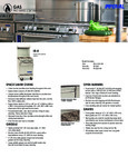 Imperial Range IR-24 Spec Sheet Imperial Range IR-24 Spec Sheet