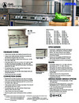 Imperial Range IR-60 Spec Sheet Imperial Range IR-60 Spec Sheet