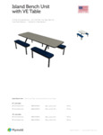 Island_Bench_VE Specs Island_Bench_VE Specs