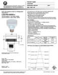 Component Hardware LED-PK100DD-C Led Bulb Spec Sheet Component Hardware LED-PK100DD-C Led Bulb Spec Sheet
