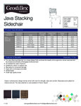 Grosfillex Java Side Chair Specs Grosfillex Java Side Chair Specs