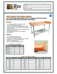 John Boos & Co. DNS Work Tables