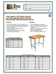 John Boos & Co. TNB Work Tables John Boos & Co. TNB Work Tables