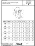 Josam 90 Offset Double WYE JF Spec Sheet Josam 90 Offset Double WYE JF Spec Sheet