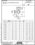 Josam Push-Fit Offset Double Tee JF Spec Sheet