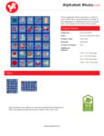 Joy Carpet Product Details - Alphabet Blues