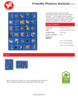 Joy Carpet Product Details - friendly phonics animals