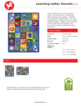 Joy Carpet Product Details - learning letter sounds