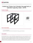 Justrite 35112 Spec Sheet Justrite 35112 Spec Sheet
