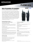Kenwood NX-P1200NVK-NX-P1300NUK-PROTALK-SPEC-SHEET