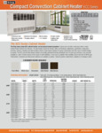 KIN260 KCC Series Spec Sheet KIN260 KCC Series Spec Sheet