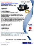 Hartell_KL-1DG_Low Profile Com Grade Condensate Pump_Spec Sheet
