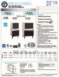 KM-116BAJ Spec Sheet