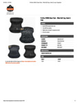 KNEE PADS - WIDE SOFT CAP - HL SPEC SHEET