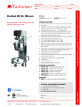 Kodiak 20 qt. Spec Sheet (1)