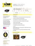 Lodge L5RPL3 Spec Sheet