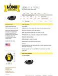 Lodge L8SKL Spec Sheet