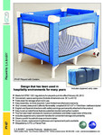 L.A. Baby PL-87 Playard with Casters L.A. Baby PL-87 Playard with Casters