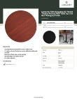 Lancaster Table & Seating 16430RTFRMH Specsheet