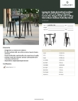 Lancaster Table & Seating 164B28SLZBK Specsheet Lancaster Table & Seating 164B28SLZBK Specsheet