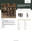 Lancaster Table & Seating 164B3048CPR Specsheet