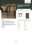 Lancaster Table & Seating 164BA3048CPR Specsheet Lancaster Table & Seating 164BA3048CPR Specsheet