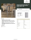 Lancaster Table & Seating 164BA3048SIL Specsheet Lancaster Table & Seating 164BA3048SIL Specsheet