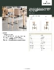 Lancaster Table & Seating 164BINKDBLOAK Specsheet