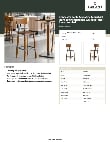 Lancaster Table & Seating 164BINKDRTWAL Specsheet