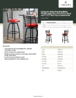 Lancaster Table & Seating 164BLDRSWBRD Specsheet