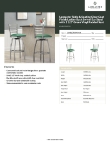 Lancaster Table & Seating 164BLDRSWCGN Specsheet