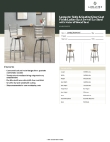 Lancaster Table & Seating 164BLDRSWCNT Specsheet Lancaster Table & Seating 164BLDRSWCNT Specsheet
