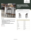 Lancaster Table & Seating 164BMCBVDBAS Specsheet